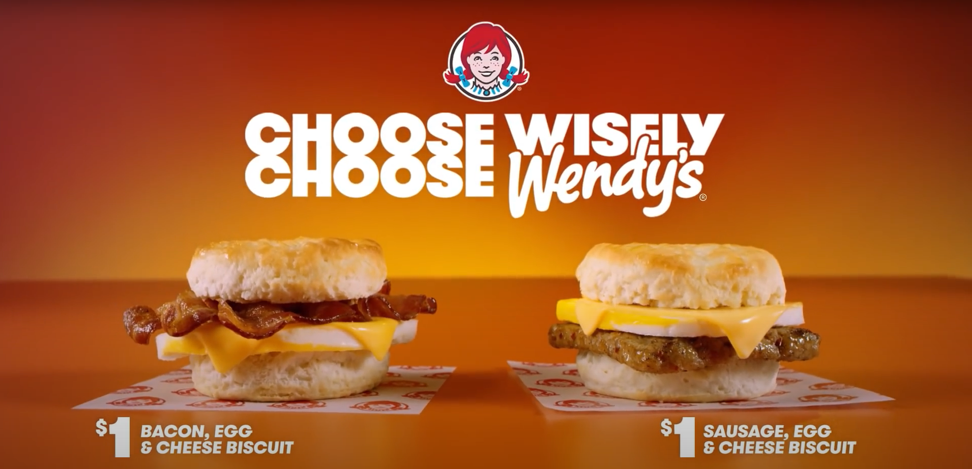 WENDY'S - Hot & Buttery Breakfast Biscuits